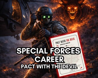 Special Forces Career Pact with the Devil (Ritual Kit)