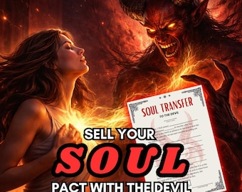 SELL YOUR SOUL Pact with the Devil (Ritual Kit)