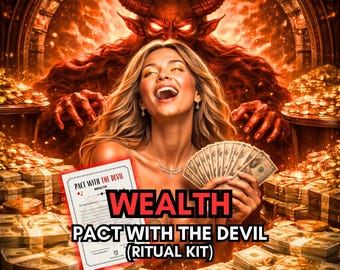 Wealth Pact with the Devil Ritual Kit