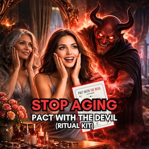 Stop Aging Pact with the Devil Ritual Kit