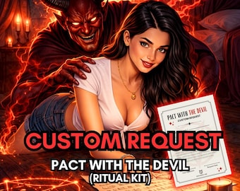 CUSTOM Request Pact with the Devil Ritual Kit