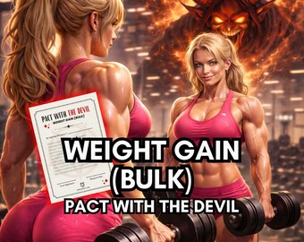 Weight Gain (Bulk) Pact with the Devil (Ritual Kit)