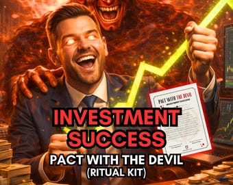 Investment Success Pact with the Devil Ritual Kit