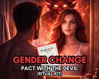 Gender Change Pact with the Devil Ritual Kit