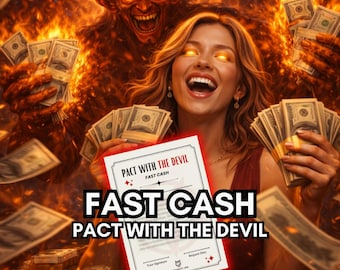 Fast Cash Pact with the Devil (Ritual Kit)