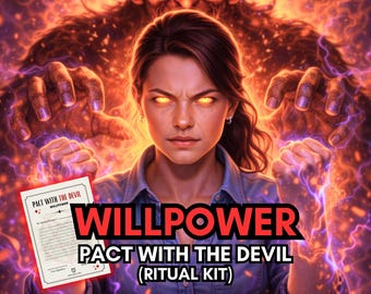 Willpower Pact with the Devil Ritual Kit