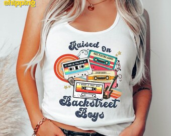 Backstreet Boys Millennium Tank Top, Concert Backstreet Boys Millennium Tour, Backstreet Boys Print, Backstreet Fan Merch Gift Tank Top