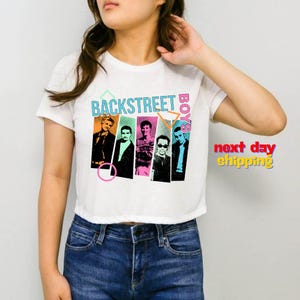 Backstreet Boys Millennium Crop Top, Concert Backstreet Boys Millennium Tour, Backstreet Boys Print, Backstreet Fan Merch Gift Crop Top