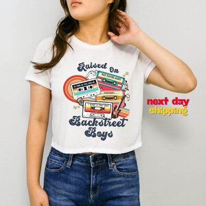 Backstreet Boys Millennium Crop Top, Concert Backstreet Boys Millennium Tour, Backstreet Boys Print, Backstreet Fan Merch Gift Crop Top