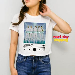 Backstreet Boys Millennium Crop Top, Concert Backstreet Boys Millennium Tour, Backstreet Boys Print, Backstreet Fan Merch Gift Crop Top