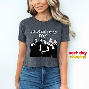 Backstreet Boys Millennium Crop Top, Concert Backstreet Boys Millennium Tour, Backstreet Boys Print, Backstreet Fan Merch Gift Crop Top
