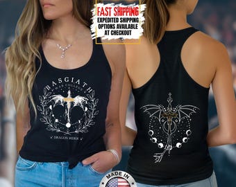 Fourth Wing Tank Top, Basgiath War College Tank Tee, Bookish Tank Tops, Xaden Riorson, Gifts For Readers, Book Lovers Tee