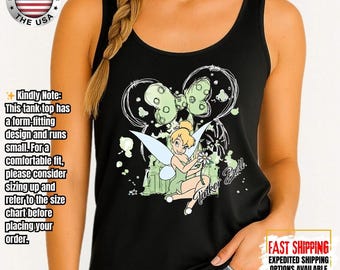 Disney Tinkerbell Tank Top, Disney Princess Tinkerbell Tank Top, Disney Tinkerbell Tank Top, Disney Matching Tank Top,Magic Kingdom Tank Top