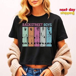 Backstreet Boys Millennium Crop Top, Concert Backstreet Boys Millennium Tour, Backstreet Boys Print, Backstreet Fan Merch Gift Crop Top