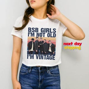 Backstreet Boys Millennium Crop Top, Concert Backstreet Boys Millennium Tour, Backstreet Boys Print, Backstreet Fan Merch Gift Crop Top