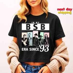 Backstreet Boys Millennium Crop Top, Concert Backstreet Boys Millennium Tour, Backstreet Boys Print, Backstreet Fan Merch Gift Crop Top