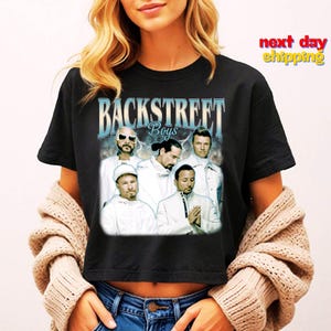 Backstreet Boys Millennium Crop Top, Concert Backstreet Boys Millennium Tour, Backstreet Boys Print, Backstreet Fan Merch Gift Crop Top