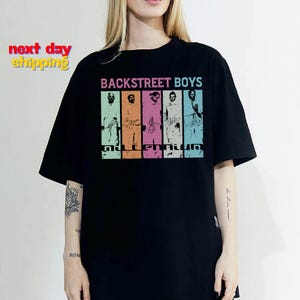 Comfort Colors Backstreet Boys Millennium Shirt, Concert Backstreet Boys Millennium Tour, Backstreet Boys Print, Backstreet Fan Merch Gift