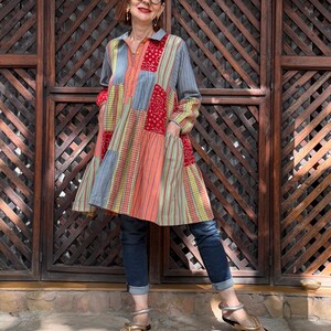 khadi dress design Beautiful Khadi-silk Dress with modern drape and different silhouettes