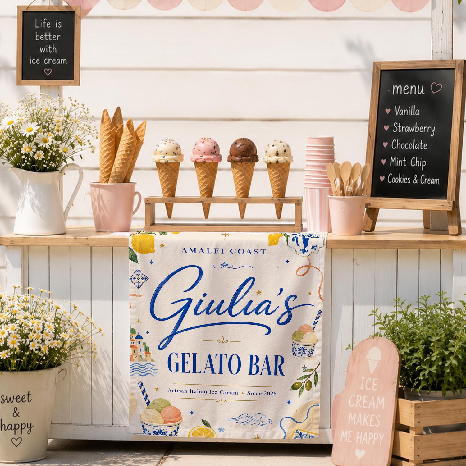 Ice Cream Freezer Decals - Etsy