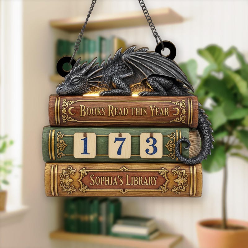 Book Tracker Holder Sign - Etsy