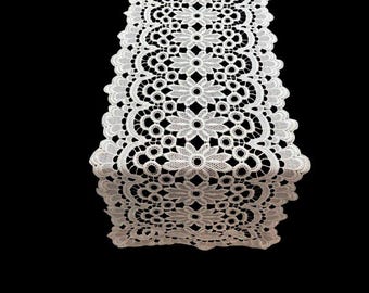 White Filet Crochet | Crochet Doily | Lace Doily | Home Decor - Etsy