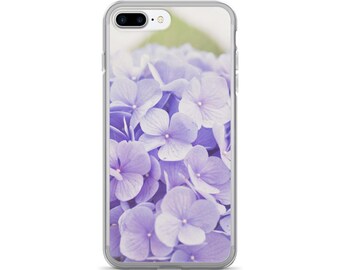 Hydrangea iPhone Case, Purple Flower iPhone Case, Floral iPhone Gift for Gardener, Floral Samsung Cover, Purple Gift Idea for Her Under 30