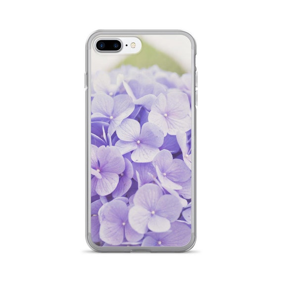 Hydrangea Floral iPhone Case: Purple Flower Photography