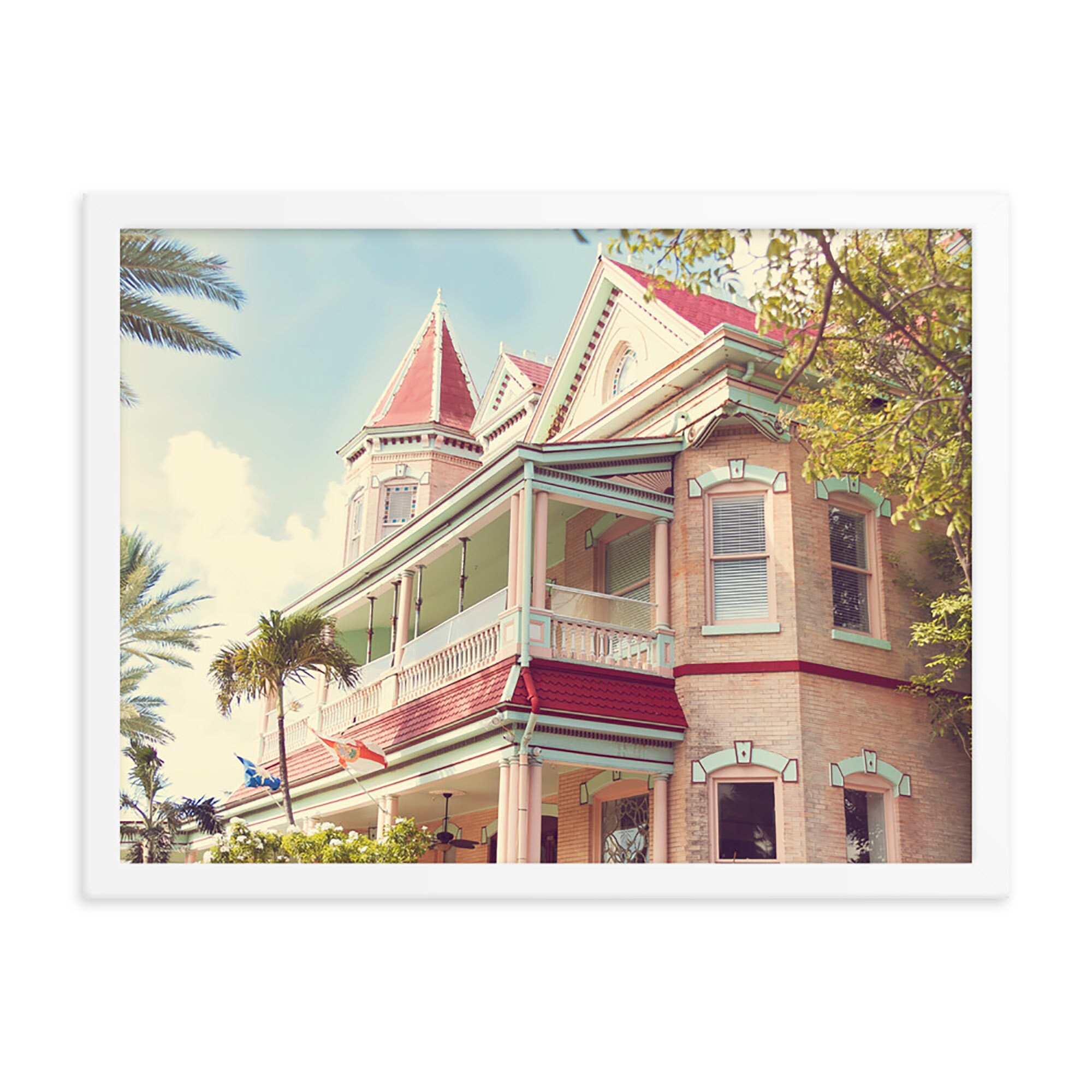 Southernmost House Print Key West Print Key West Art Southernmost House Photography Key West Photography