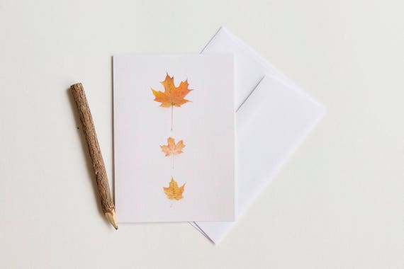 autumn stationary fall notecards leaf note cards autumn etsy autumn stationery