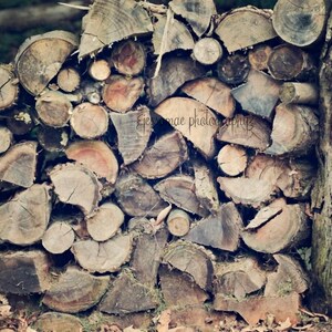 Woodpile Photography, Stacked Wood Art, Woodpile Print, Stacked Wood Cabin Decor, Chopped Wood Art, Rustic Wood Print,Stacked Wood Print