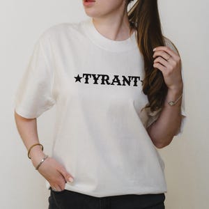 Tyrant Cowboy Rodeo Shirt, Western Bachelorette Party Tee, Country Graphic Shirt for Bride and Bridesmaids Squad Vintage Oversized Shirt