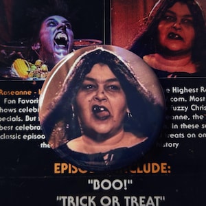 Roseanne Halloween 2.25in. Button
