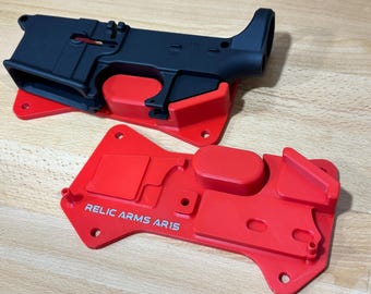 AR-15 Lower Receiver Laser Engraving Set – Left & Right