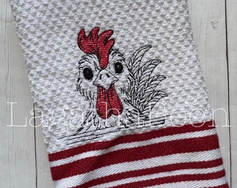 Toalla de mano con estampado de animales - ropa de cocina - hecha a medida