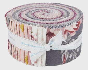 Riley Blake Cotton Jelly Roll – Estampados florales surtidos – 40 tiras