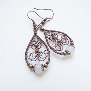 tutorial II jewelry tutorials wire wrapped earrings image 2