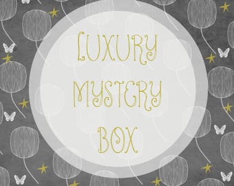 Boîte mystère de luxe, boîte à bijoux, la trempette chanceuse, la boîte surprise de bijoux d’emballage de fil - boîte mystère d’édition spéciale