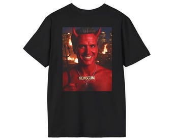 The Devil Is A Democrat, limited drop t-shirt for American Patriots who stand tall, love their country, and are proud of their vote