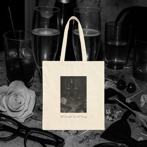 Bridal Tote Bag, Wedding Tote, Bachelorette Party Bag, Classy but Fun Bride Gift, Cotton Canvas Bag, Personalizable