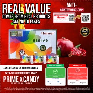 Rainbow Herbal Coffee Candy – Colorful Asian Sweet, Unique Exotic Snack Gift