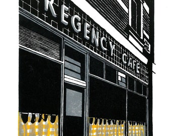 Regency Cafe, Westminster, London (Orange)