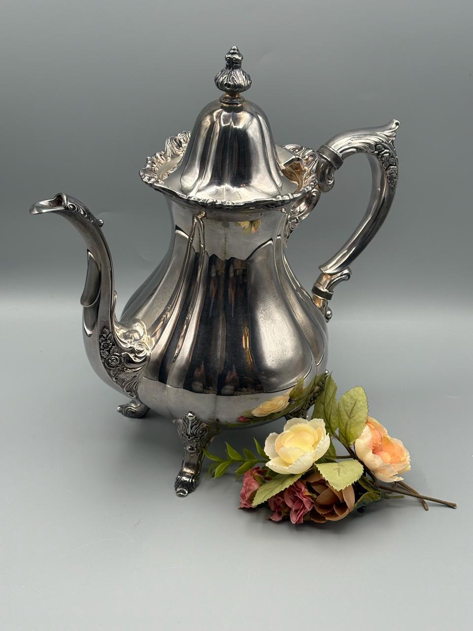 Silver Tea Pot Wallace - Etsy