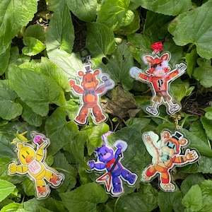 Custom Acrylic Keychains - Five Nights at Freddy&#39;s