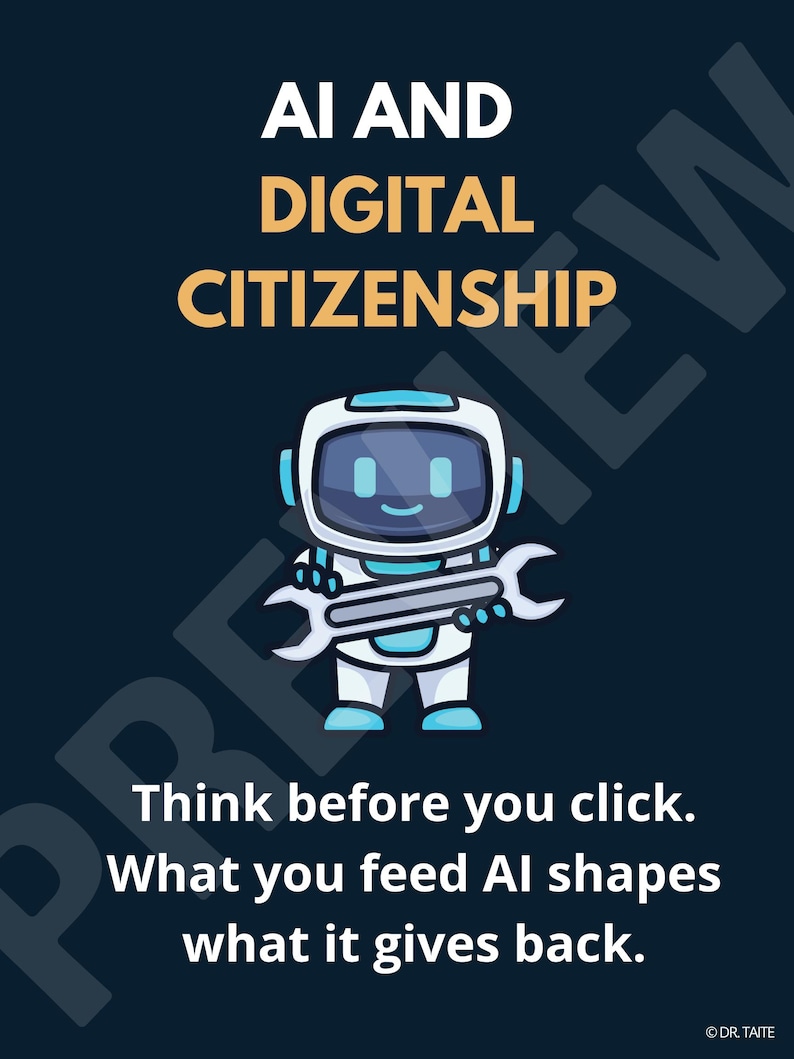 AI Classroom Posters | 15 Printable Artificial Intelligence Posters for ...