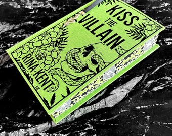 Kiss the Villain by Rina Kent | Custom Special Edition | Rebound