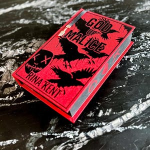 God of Malice by Rina Kent | Legacy of Gods | Custom Special Edition | Rebound