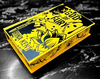 God of Fury by Rina Kent | Legacy of Gods | Custom Special Edition | Rebound