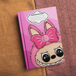 Back to School Composition Notebook Cover Designs, Printable Canva Book Cover, Digital Download Collection