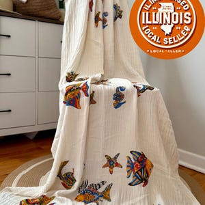Muslin Towel -Turkish Peshtemal Towel – Bath and Beach CottonTowel – Large Soft Peshtemal – Quick Dry – Eco-Friendly Hammam Towel